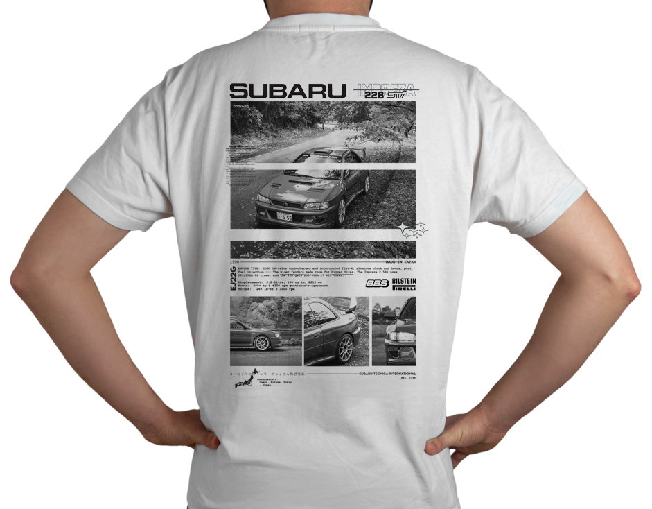 Subaru 22B T-shirt